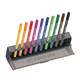 Viltstift STABILO Pen 68 medium clickset à 10 kleuren