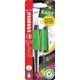 Vulpen STABILO Easybuddy medium neon groen blister à 1 stuk