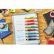 Whiteboardpotlood STABILO MARKdry etui à 4 neon kleuren