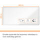 Whiteboard Nobo Premium Plus 120x240cm emaille