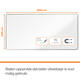 Whiteboard Nobo Premium Plus 100x200cm staal