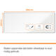 Whiteboard Nobo Premium Plus 120x300cm staal