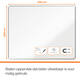 Whiteboard Nobo Premium Plus 120x150cm staal