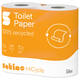 Toiletpapier Satino MT1 HiCycle 2-laags 4x200 vel wit 067810