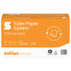 Toiletpapier Satino JT3 HiCycle systeemrol 2-laags 24x100m wit 315540
