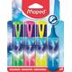 Markeerstift Maped Arctic Vibes set à 4 kleuren
