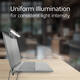 Laptoplamp ACT Clip-on led dimbaar USB