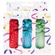 Cadeauversierset 3 rollen lint en 9 strikken assorti