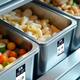 Etiket Avery HACCP zondag-zwart 25x25mm 1000 stuks