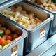 Etiket Avery HACCP donderdag-bruin 25x25mm 1000 stuks