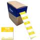 Etiket Avery HACCP dinsdag-geel 25x25mm 1000 stuks