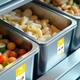 Etiket Avery HACCP dinsdag-geel 25x25mm 1000 stuks