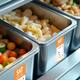 Etiket Avery HACCP zaterdag-oranje 40x56mm 500 stuks