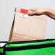 Etiket Avery sluitzegel/breukindicatie rood 40x95mm 250 stuks