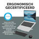 Laptopstandaard Fellowes Alumia zilver