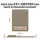 Muismat met polssteun Fellowes Breyta XL zand