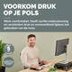 Polssteun Fellowes Breyta compact zwart
