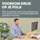 Polssteun Fellowes Breyta compact grijs