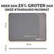 Muismat Fellowes Breyta XL grijs