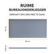 Bureau-onderlegger Fellowes Breyta blauw