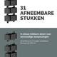 Kabelslang Fellowes zwart
