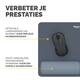 Muismat met polssteun Fellowes Breyta blauw