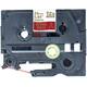 Labeltape Brother P-touch TZe-RW54 24mm goud op wijnrood