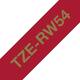 Labeltape Brother P-touch TZe-RW54 24mm goud op wijnrood
