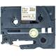 Labeltape Brother P-touch TZe-R254 24mm goud op wit