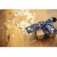 Labeltape Brother P-touch TZe-RN54 24mm goud op marineblauw