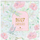 Maandkalender 2027 Turnowsky 290x290mm internationaal