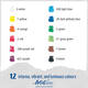 Aquarelpotlood Staedtler Mars Lumograph set à 12 kleuren