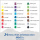 Aquarelpotlood Staedtler Mars Lumograph set à 24 kleuren