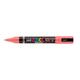 Paintmarker Uni POSCA PC-5BR brushpunt medium koraal