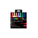 Paintmarker Uni POSCA PC-5BR brushpunt medium set à 8 kleuren