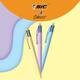 4-Kleuren balpen Bic medium pastel assorti