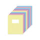 Schrift Kangaro A5 lijn 80 pagina's 60gr pastel assorti 10 stuks