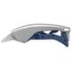 Veiligheidsmes Martor Secunorm 610 XDR trapezium 18mm met holster zilver
