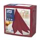 Dinerservet Tork Linstyle Premium 1/4 vouw 1-laags 390x390mm 50 vel bordeaux 478885