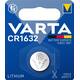 Batterij VARTA knoopcel 1x CR1632 lithium
