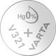 Batterij VARTA knoopcel 1x V321/SR65 zilver