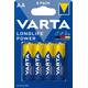 Batterij VARTA Longlife Power 8x AA