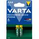 Batterij VARTA oplaadbaar Accu Phone 2x AAA 550mAh