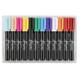 Krijt en raammarkers Nassau set à 12 kleuren