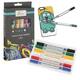 Acrylmarker Nassau duopunt set à 6 kleuren