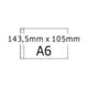 Etiket HERMA 8492 A6 EXPR 2.000 143.5x105mm wit 2000 stuks