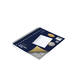 Collegeblok Multo A5 ruit 5mm 17 gaats  160 pagina's 90 gram