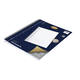 Collegeblok Multo A4 ruit  5mm 23 gaats 160 pagina's 90 gram