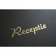 Receptiealbum Kangaro 26x21cm vakverdeling zwart