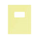 Schrift Kangaro A5 ruit 10mm 80 pagina's 60 gram assorti pastel 10st